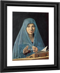 Annunciation By Antonello Da Messina Fine Art Print