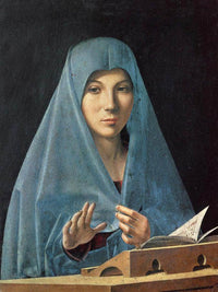 Annunciation By Antonello Da Messina Fine Art Print