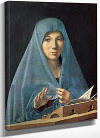 Annunciation By Antonello Da Messina Fine Art Print