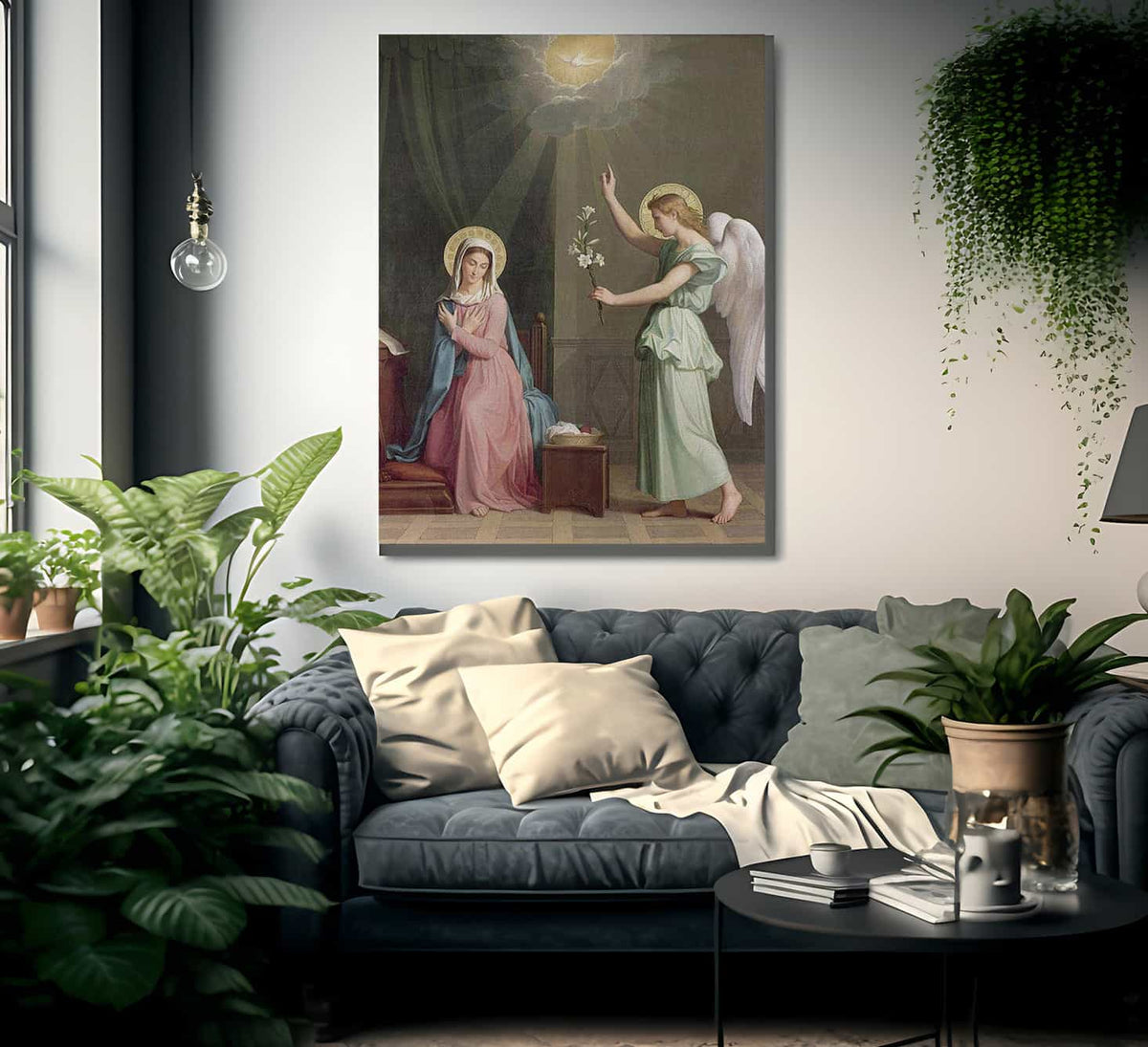 Annunciation By Auguste Pichon Fine Art Print