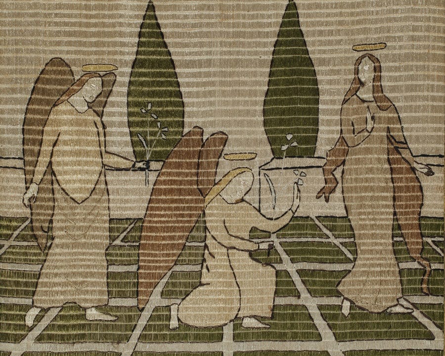 Annunciation By Emile Bernard Fine Art Print