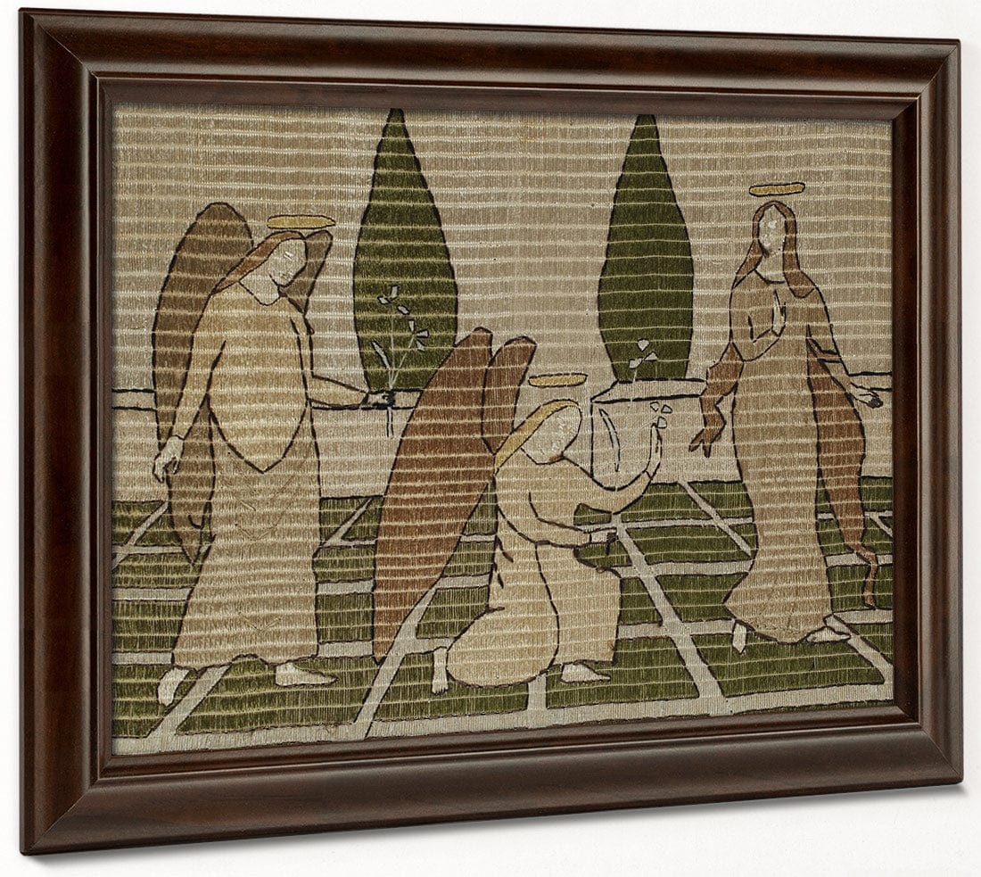 Annunciation By Emile Bernard Fine Art Print