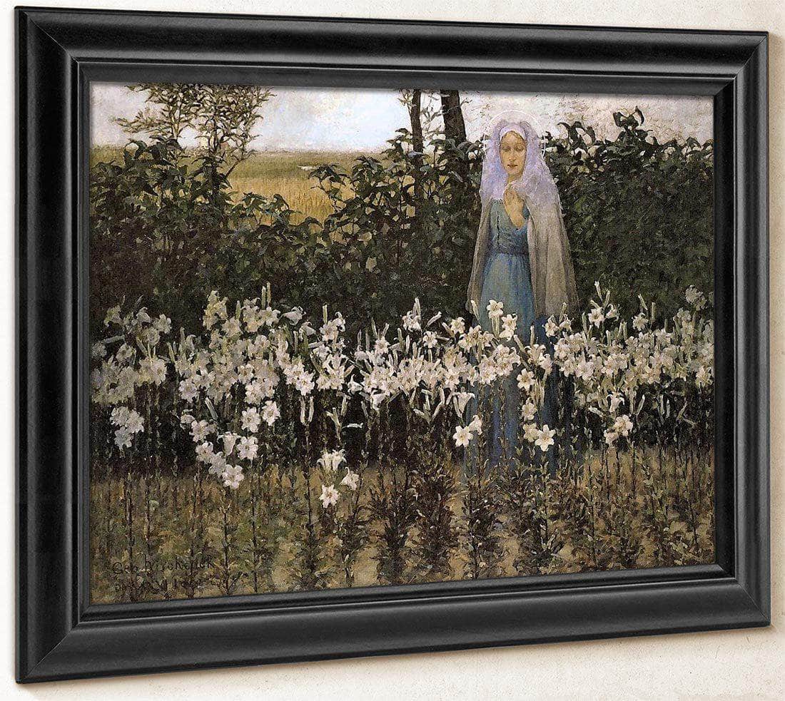 Annunciation by George Hitchcock Fine Art Print