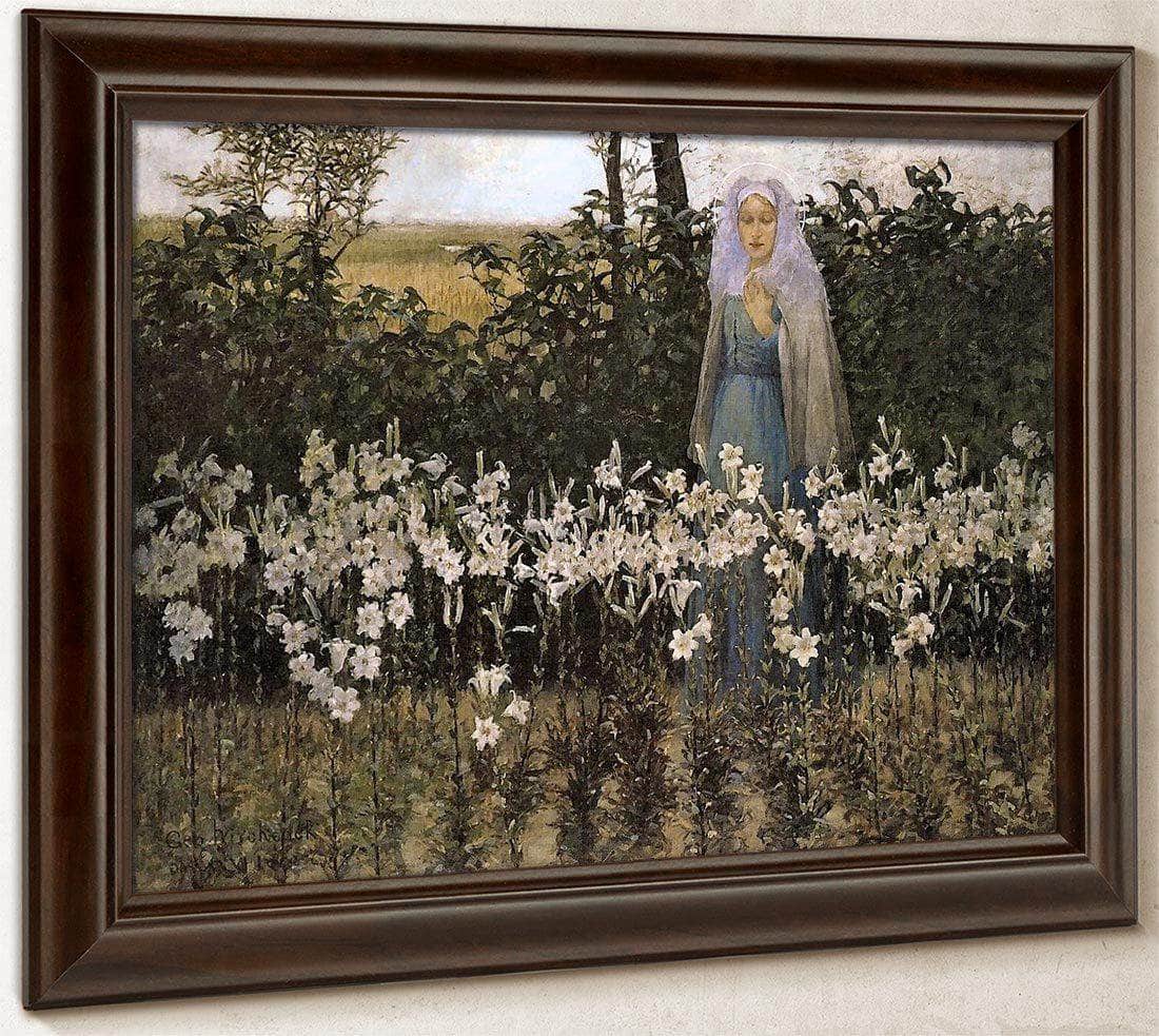 Annunciation by George Hitchcock Fine Art Print