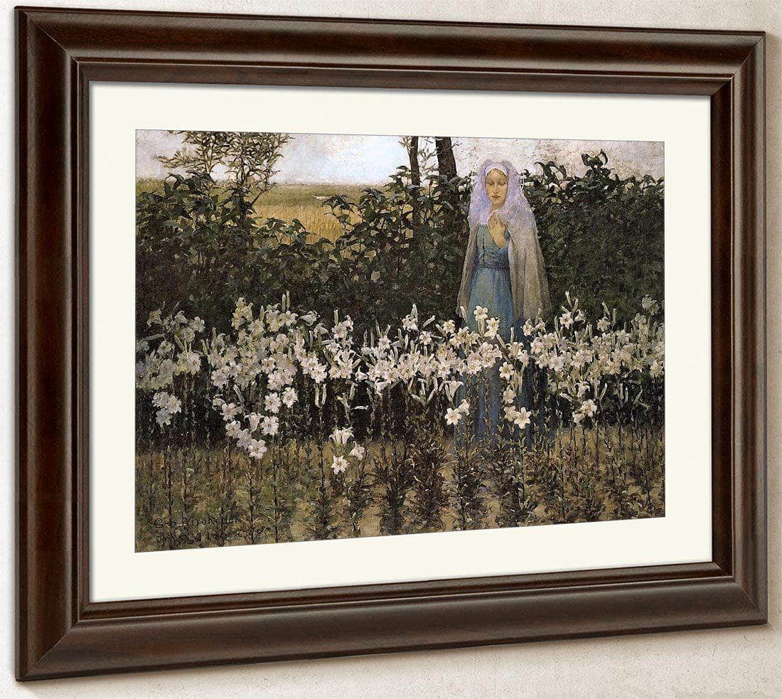 Annunciation by George Hitchcock Fine Art Print