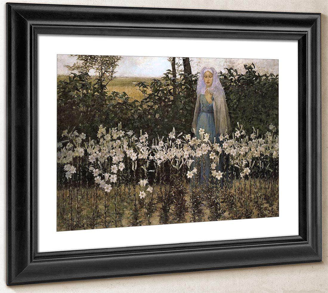 Annunciation by George Hitchcock Fine Art Print