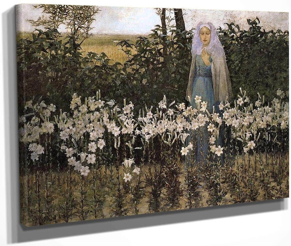 Annunciation by George Hitchcock Fine Art Print