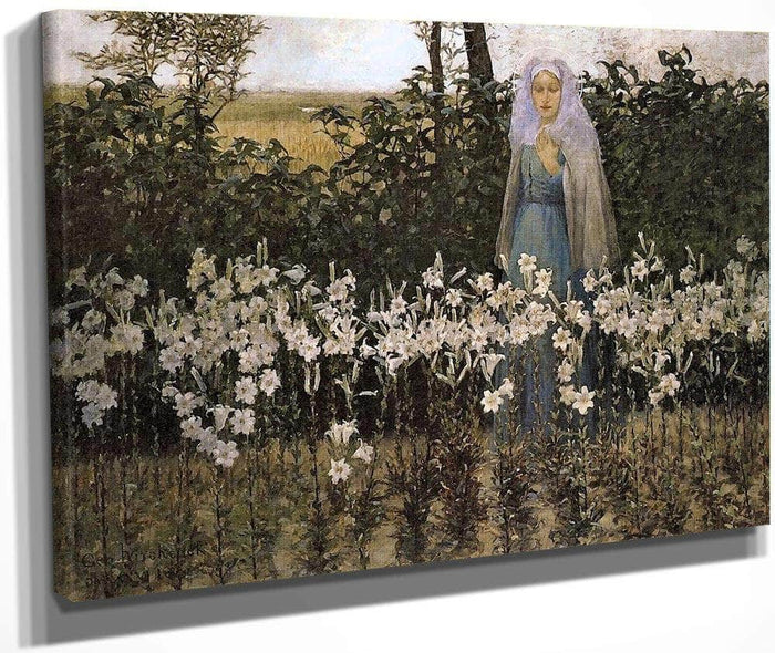 Annunciation by George Hitchcock Fine Art Print