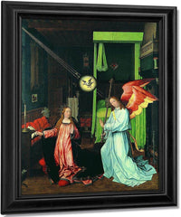 Annunciation By Jan Provoost Fine Art Print