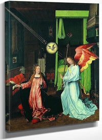Annunciation By Jan Provoost Fine Art Print