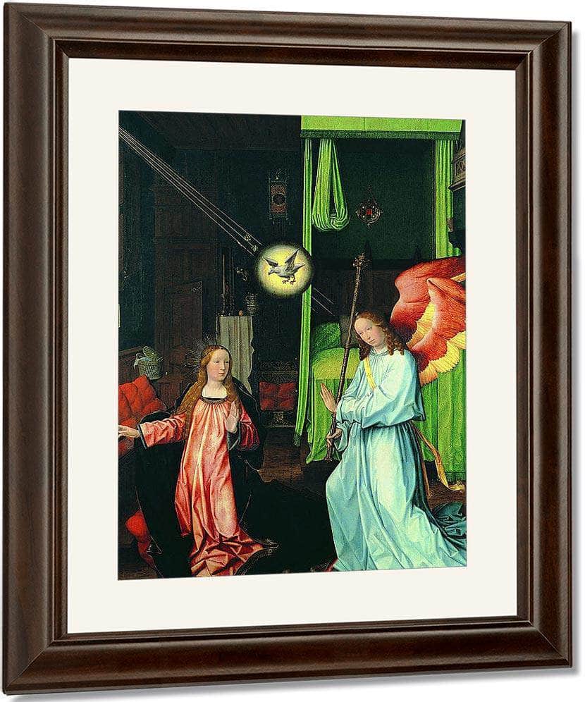 Annunciation By Jan Provoost Fine Art Print