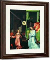 Annunciation By Jan Provoost Fine Art Print