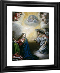 Annunciation  By Vincenzo Carducci Fine Art Print