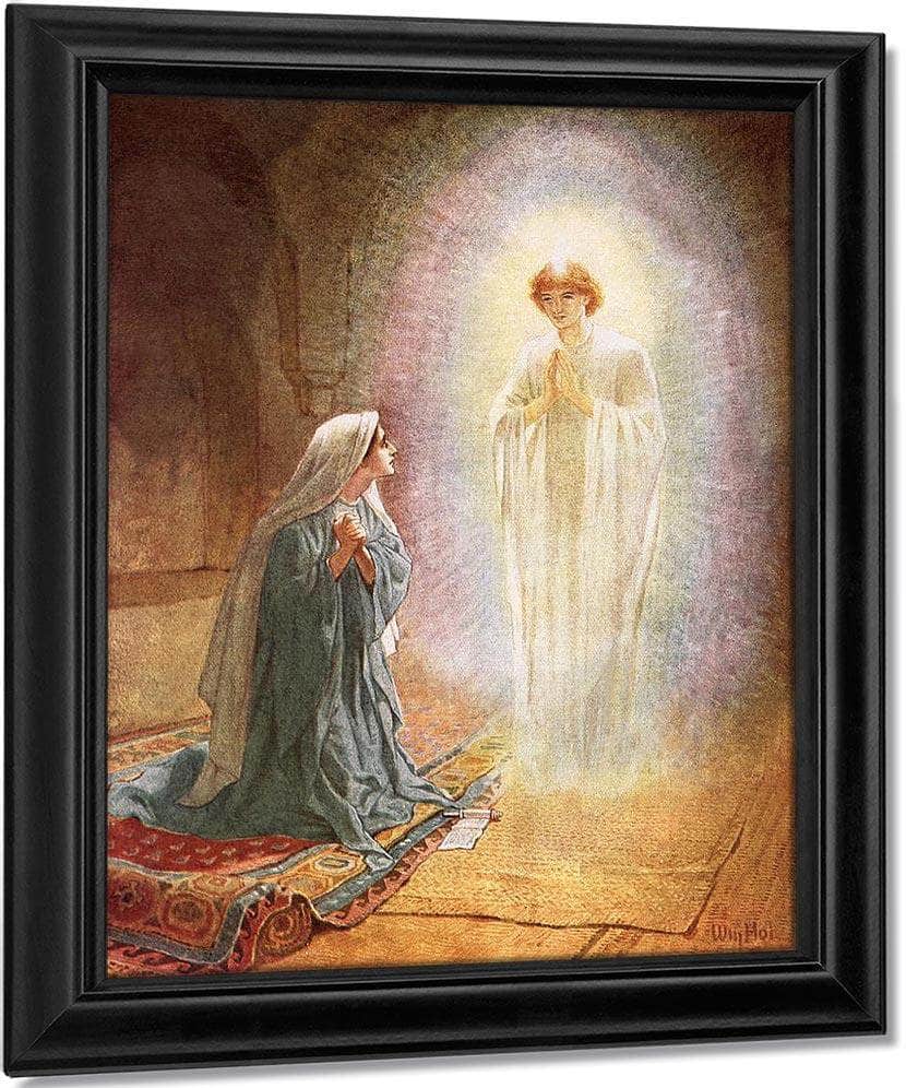 Annunciation By William Brassey Hole Fine Art Print