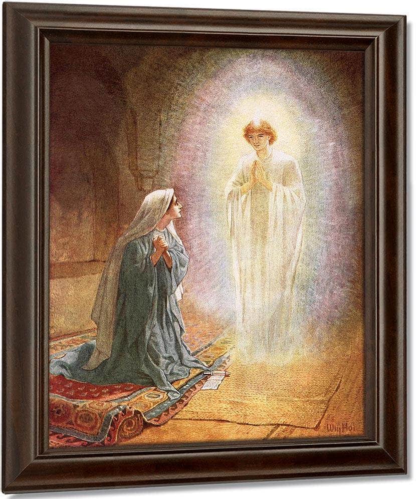 Annunciation By William Brassey Hole Fine Art Print
