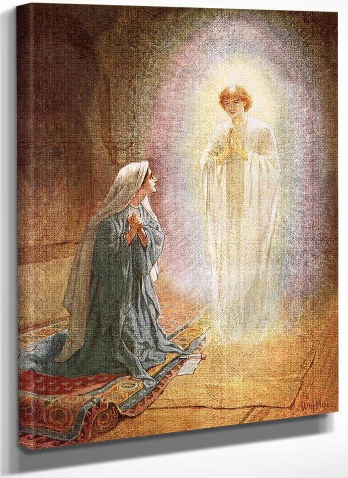 Annunciation By William Brassey Hole Fine Art Print