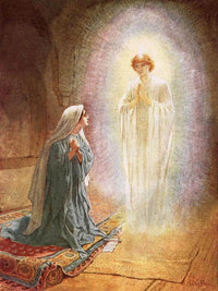 Annunciation By William Brassey Hole Fine Art Print