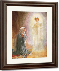 Annunciation By William Brassey Hole Fine Art Print