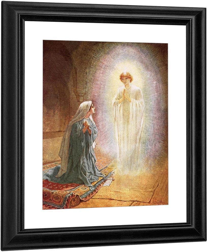Annunciation By William Brassey Hole Fine Art Print