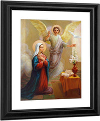 Annunciation To The Blessed Virgin Mary By Svitozar Nenyuk Fine Art Print