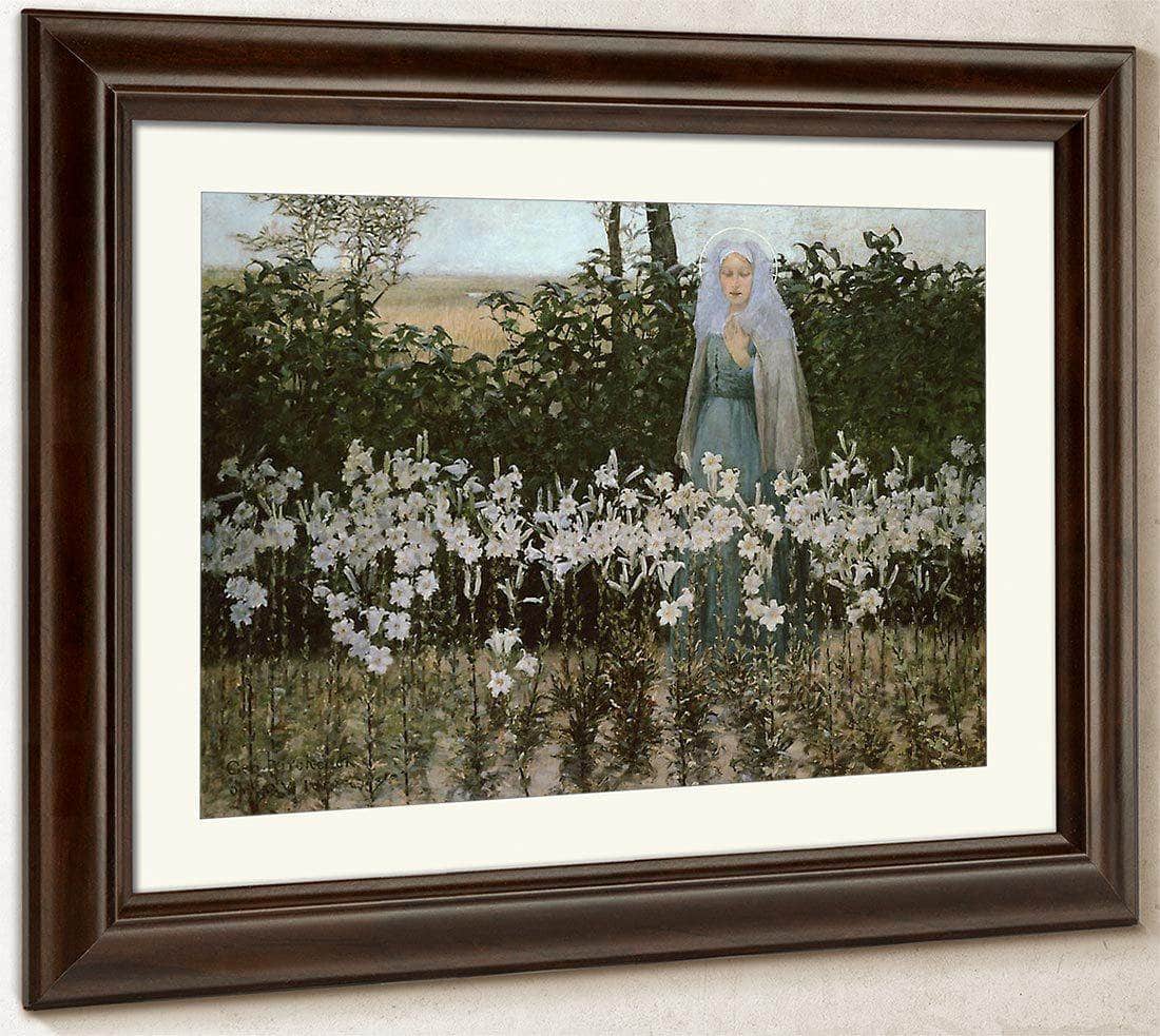 Annunciation0 George Hitchcock Fine Art Print