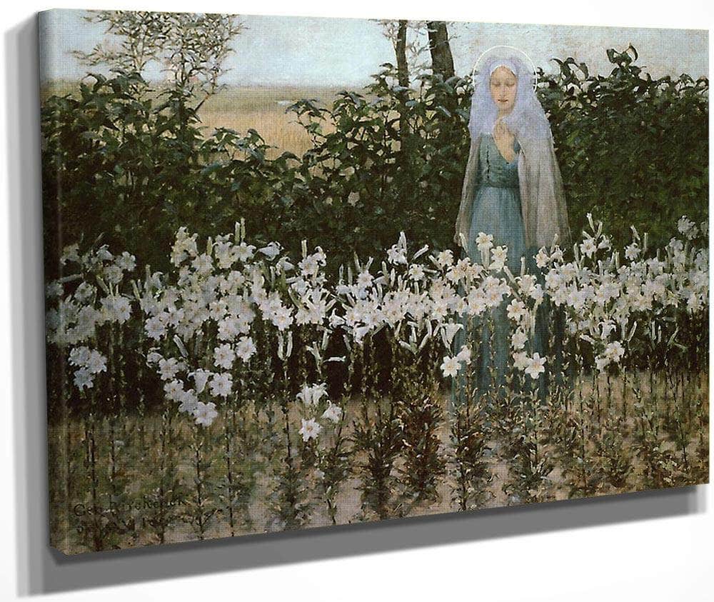 Annunciation0 George Hitchcock Fine Art Print