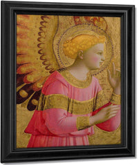 Annunciatory Angel By Fra Angelico Fine Art Print