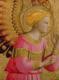 Annunciatory Angel By Fra Angelico Fine Art Print