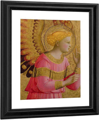Annunciatory Angel By Fra Angelico Fine Art Print