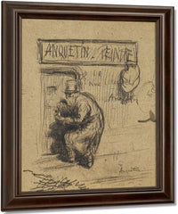 Anquetin Peintre By Louis Anquetin Fine Art Print