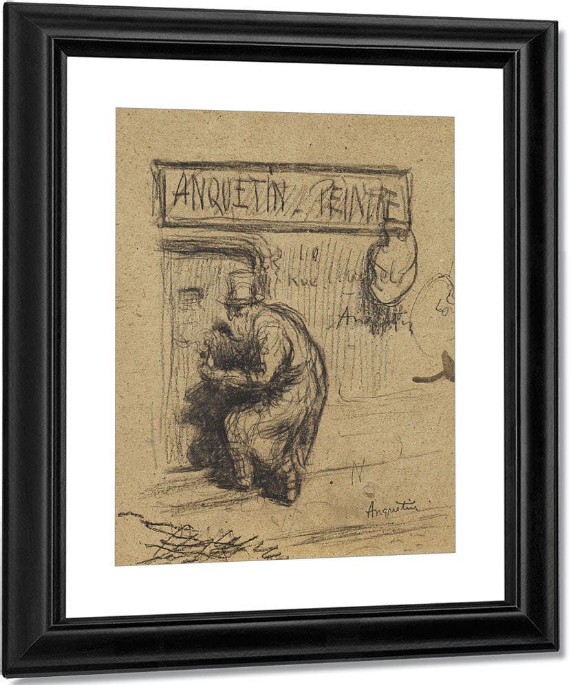 Anquetin Peintre By Louis Anquetin Fine Art Print