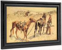 Antelope Hunting By Frederic Remington Fine Art Print