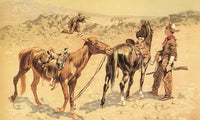 Antelope Hunting By Frederic Remington Fine Art Print
