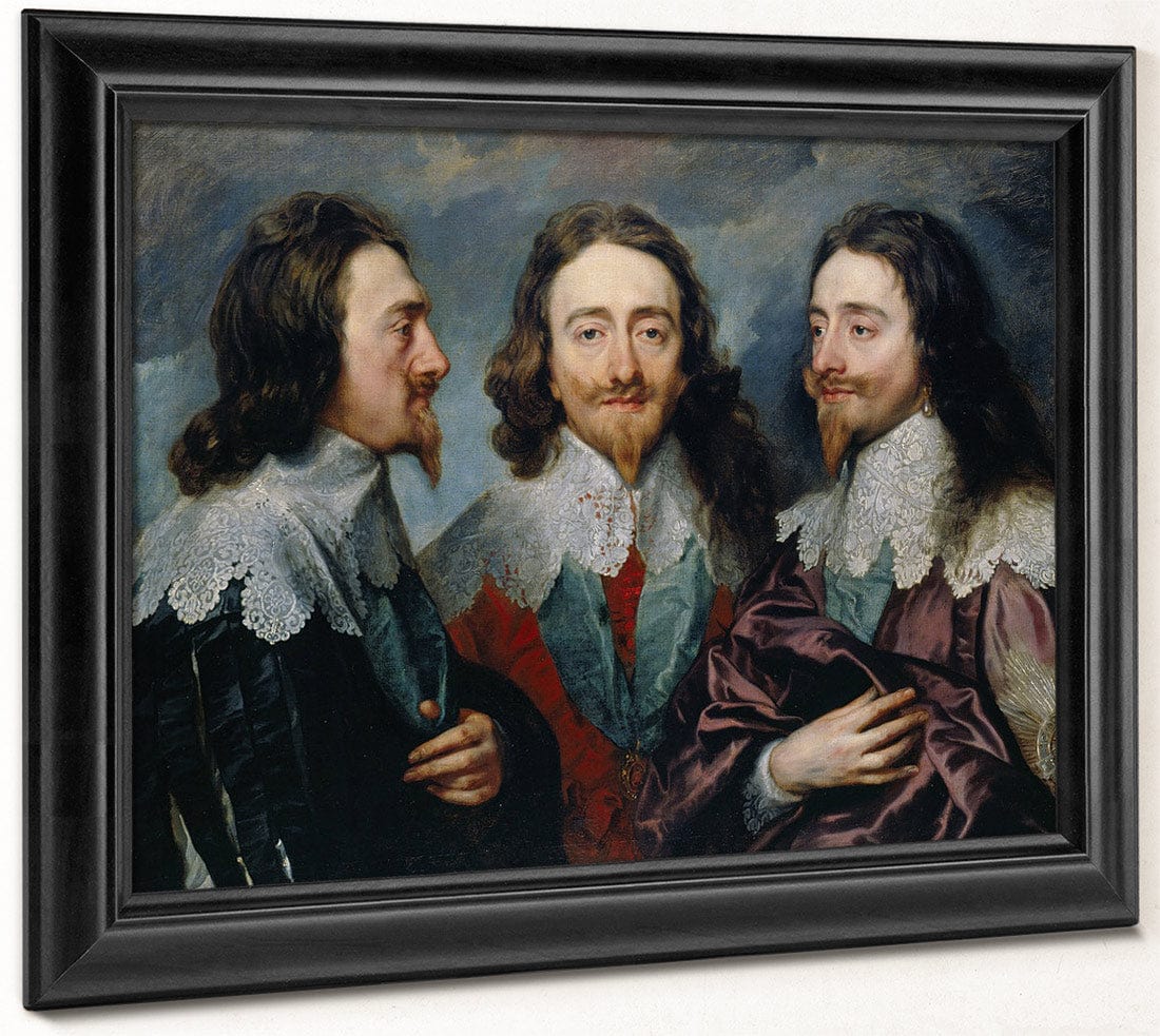 Anthony Van Dyck Charles I 1636 By Anthony Van Dyck Fine Art Print