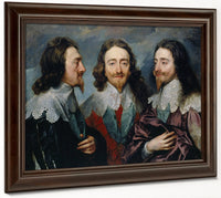 Anthony Van Dyck Charles I 1636 By Anthony Van Dyck Fine Art Print