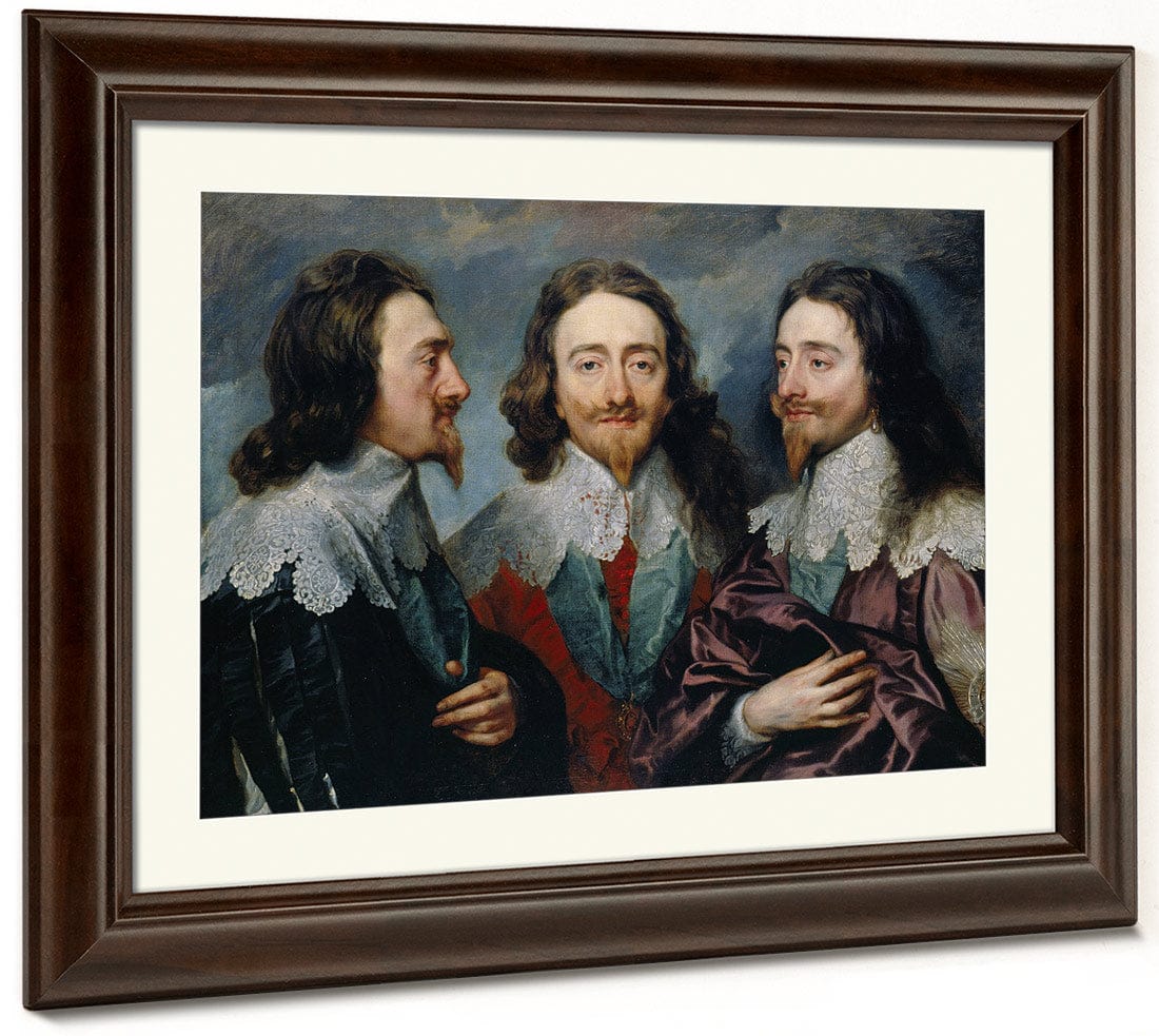 Anthony Van Dyck Charles I 1636 By Anthony Van Dyck Fine Art Print