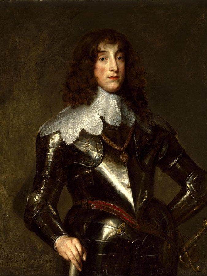 Anthony Van Dyck Charles Louis Elector Palatine 1637 By Anthony Van Dyck Fine Art Print