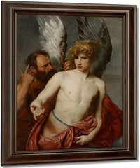 Anthony Van Dyck Daedalus And Icarus 1625 By Anthony Van Dyck Fine Art Print