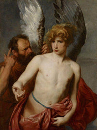 Anthony Van Dyck Daedalus And Icarus 1625 By Anthony Van Dyck Fine Art Print