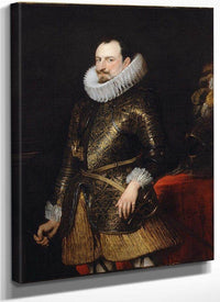 Anthony Van Dyck Emmanuel Philibert Of Savoy Prince Of Oneglia 1624 By Anthony Van Dyck Fine Art Print