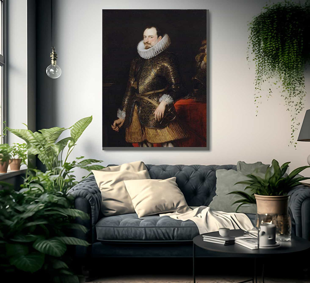 Anthony Van Dyck Emmanuel Philibert Of Savoy Prince Of Oneglia 1624 By Anthony Van Dyck Fine Art Print