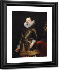 Anthony Van Dyck Emmanuel Philibert Of Savoy Prince Of Oneglia 1624 By Anthony Van Dyck Fine Art Print