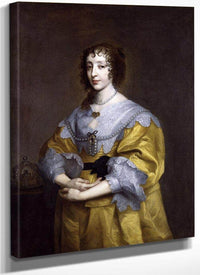 Anthony Van Dyck Henrietta Maria 1635 By Anthony Van Dyck Fine Art Print