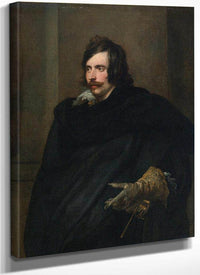 Anthony Van Dyck Portrait Of A Man With A Gloved Hand 1540 By Anthony Van Dyck Fine Art Print