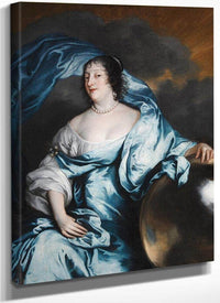 Anthony Van Dyck Rachel Wriothesley Countess Of Southampton As Fortune 1630 By Anthony Van Dyck Fine Art Print