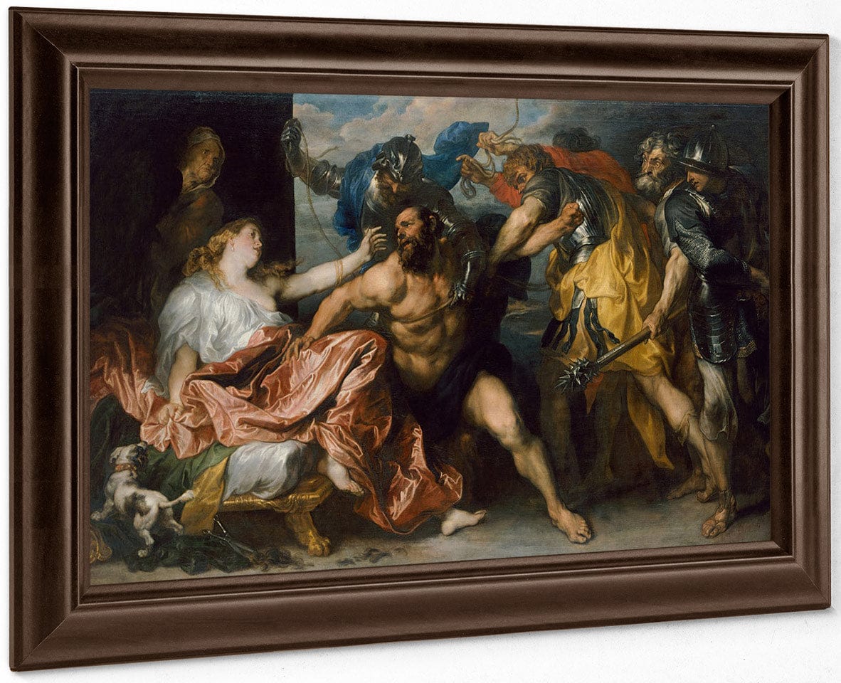 Anthony Van Dyck Samson And Delilah 1630 By Anthony Van Dyck Fine Art Print