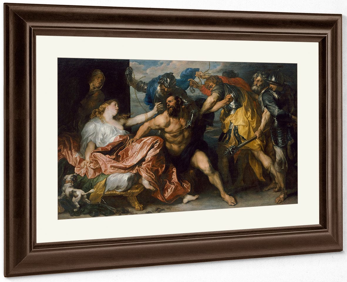 Anthony Van Dyck Samson And Delilah 1630 By Anthony Van Dyck Fine Art Print