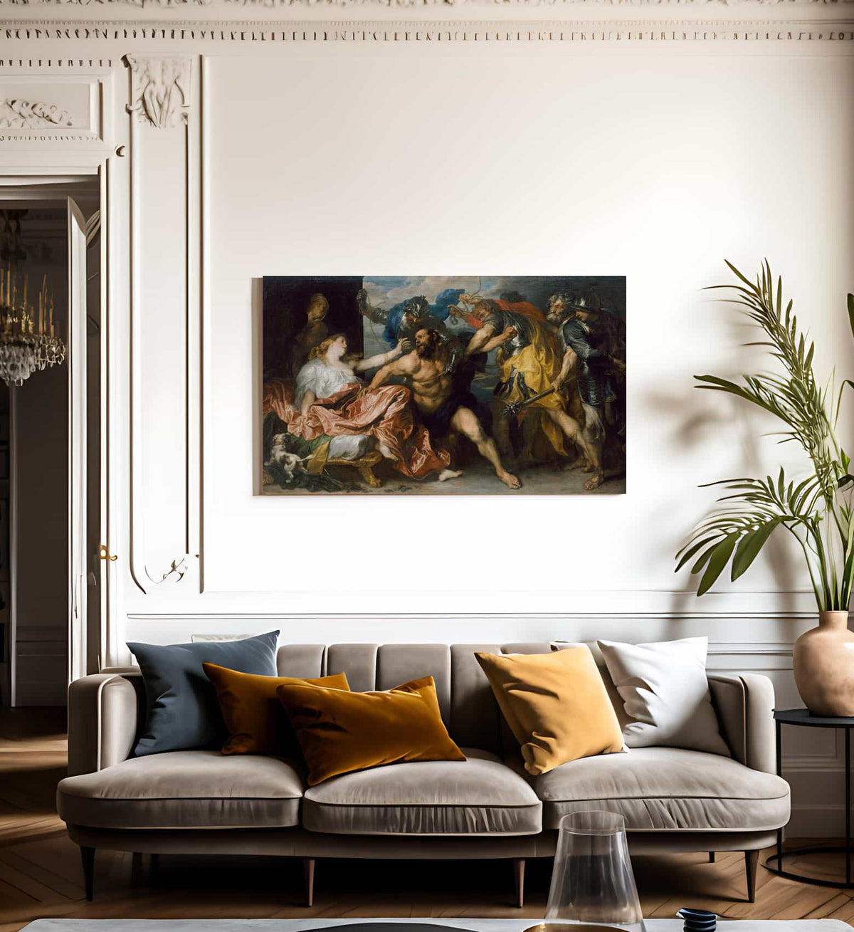 Anthony Van Dyck Samson And Delilah 1630 By Anthony Van Dyck Fine Art Print