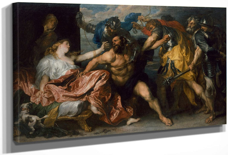 Anthony Van Dyck Samson And Delilah 1630 By Anthony Van Dyck Fine Art Print