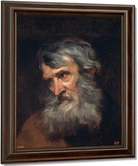 Anthony Van Dyck The Head Of An Old Man 1620 By Anthony Van Dyck Fine Art Print